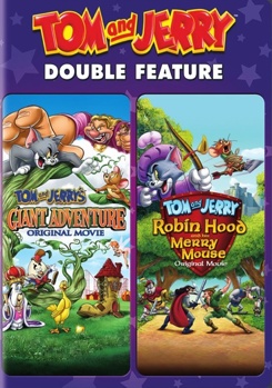 DVD Tom & Jerry's Giant Adventure / Tom & Jerry: Robin Hood & His Merry Mouse Book