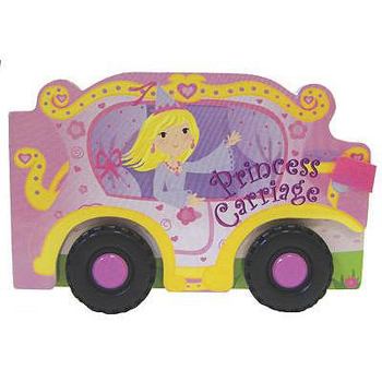 Hardcover Princess Carriage (Wheelie Boards) Book
