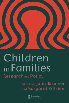 Paperback Children In Families: Research And Policy Book