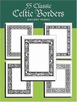 Paperback 55 Classic Celtic Borders Book