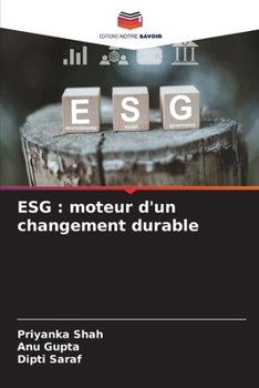 Paperback Esg: moteur d'un changement durable [French] Book