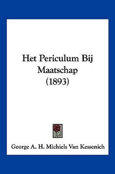 Paperback Het Periculum Bij Maatschap (1893) [Chinese] Book