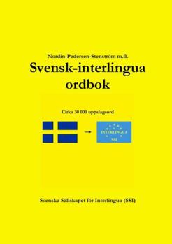 Paperback Svensk-interlingua ordbok [Swedish] Book