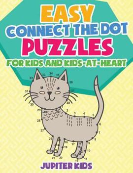 Paperback Easy Connect the Dot Puzzles for Kids and Kids-at-Heart Book