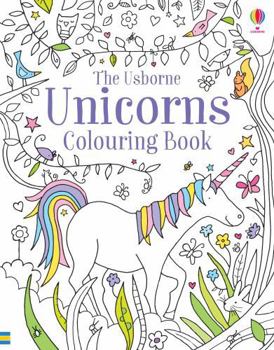 Paperback Unicorns Colouring Book