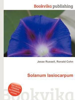 Paperback Solanum Lasiocarpum Book