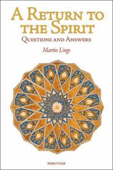 Paperback A Return to the Spirit: Questions and Answers Book