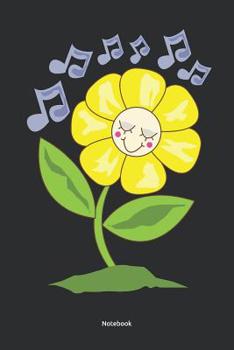 Paperback Notebook: Spring Flower Notebook 100 Pages with Lines, White Paper 6x9inches, Matte Softcover, (Great as Travel Notebook, Recipe Book