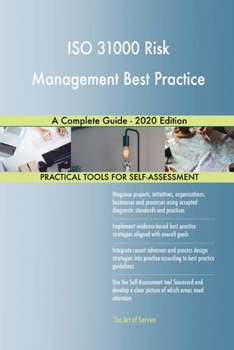 Paperback ISO 31000 Risk Management Best Practice A Complete Guide - 2020 Edition Book