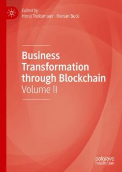 Hardcover Business Transformation Through Blockchain: Volume II Book
