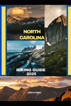 Paperback North Carolina Hiking Guide 2025 Book
