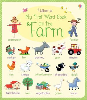Paperback My First Word Book on the Farm Book