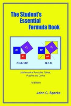 Paperback The Student's Essential Formula Book: 1st Edition Book