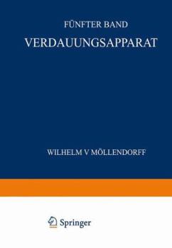 Paperback Verdauungsapparat: Fünter Band / 3. Teil [German] Book