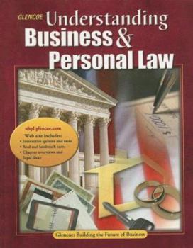 Hardcover Understanding Business and Personal Law, Student Edition (BROWN: UNDER BUS & PERS LAW) Book