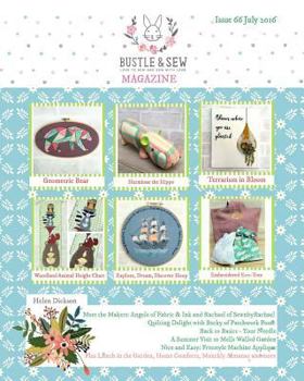 Paperback Bustle & Sew Magazine Issue 66 July 2016 Book