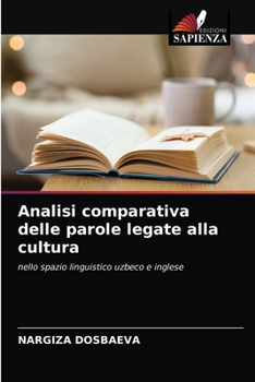 Paperback Analisi comparativa delle parole legate alla cultura [Italian] Book
