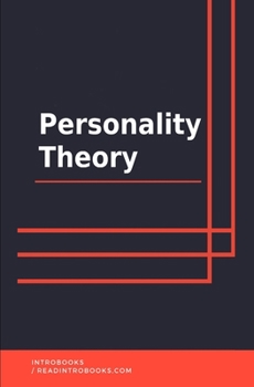 Paperback Personality Theory Book