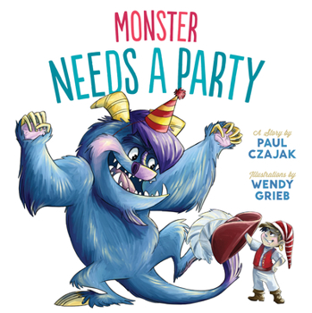 Library Binding Monster Needs a Party Book