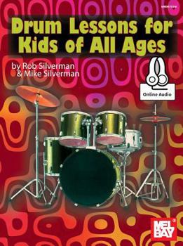 Paperback Drum Lessons for Kids of All Ages Book
