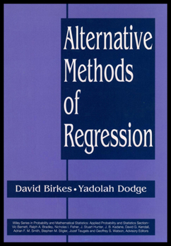 Hardcover Alternative Methods of Regression Book