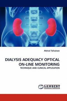 Paperback Dialysis Adequacy Optical On-Line Monitoring Book