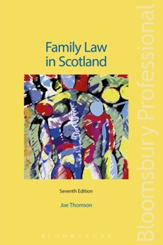 Paperback Family Law in Scotland Book