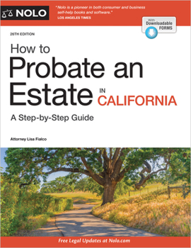 Paperback How to Probate an Estate in California Book