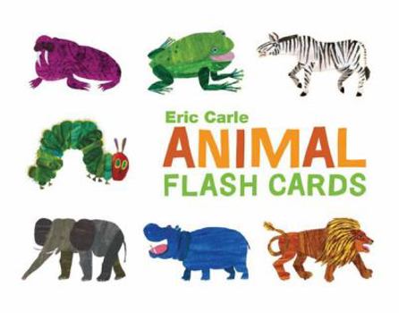 Hardcover The World of Eric Carle(tm) Eric Carle Animal Flash Cards: (Toddler Flashcards for Kids, Animal ABC Baby Books) Book