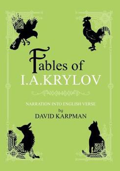 Paperback Fables of I.A.Krylov: Narration into English verse Book