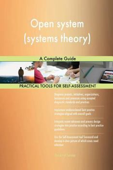 Paperback Open system (systems theory) A Complete Guide Book