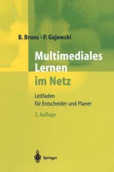 Paperback Multimediales Lernen Im Netz: Leitfaden Für Entscheider Und Planer [German] Book