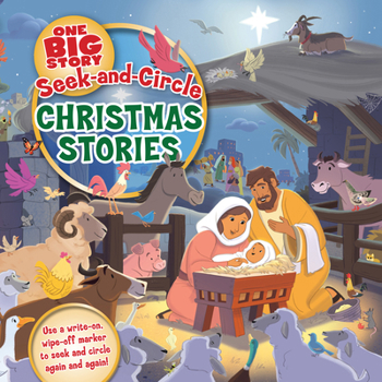 Board book Seek-And-Circle Christmas Stories Book