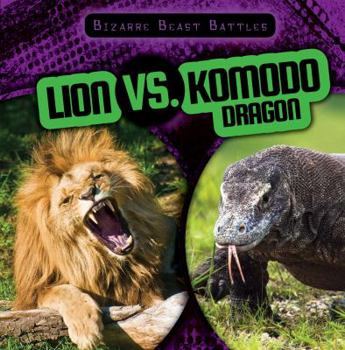 Library Binding Lion vs. Komodo Dragon Book