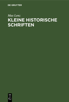 Hardcover Kleine Historische Schriften [German] Book