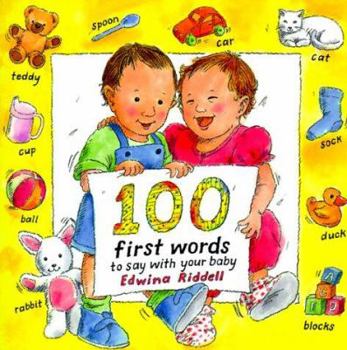 Paperback 100 First Words Book