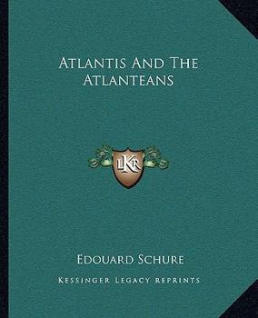 Paperback Atlantis And The Atlanteans Book