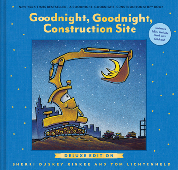 Goodnight, Goodnight, Construction Site Deluxe Edition: Includes Mini Activity Book with Stickers!