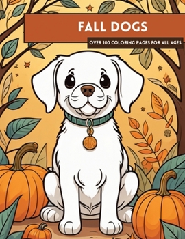 Paperback Fall Puppies Coloring Book