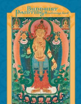 Paperback Buddhist Paintings Coloring Book