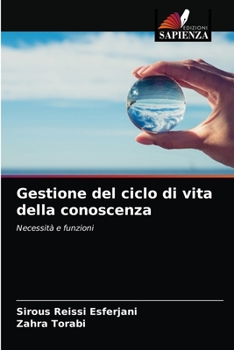 Paperback Gestione del ciclo di vita della conoscenza [Italian] Book