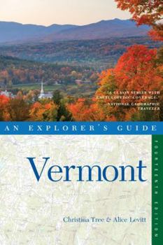 Paperback Explorer's Guide Vermont Book