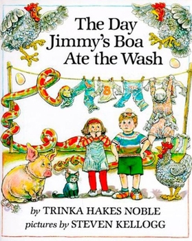 Hardcover The Day Jimmy's Boa Ate the Wash Book