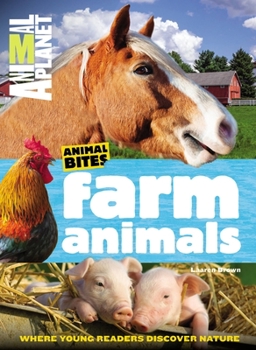 Paperback Farm Animals (Animal Planet Animal Bites) Book