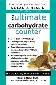 Paperback The Ultimate Carbohydrate Counter Book