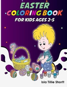 Paperback Easter coloring book for kids ages 2-5: This Dot Markers Activity Book is a perfect Easter Basket Stuffer for kids Book