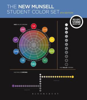 Hardcover The New Munsell Student Color Set: Bundle Book + Studio Access Card Book