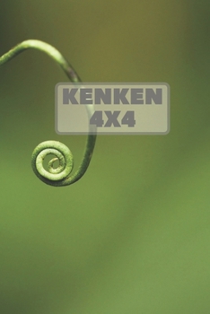 Paperback Kenken 4x4: Can you solve It? Book