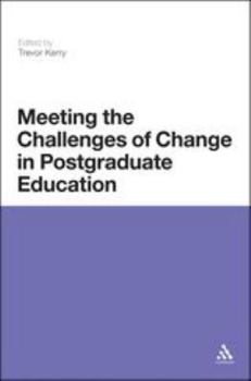 Hardcover Meeting the Challenges of Change in Postgraduate Education Book