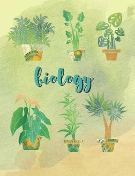 Paperback Biology: Collage Ruled Composition Notebook For Biology And Science, One Subject Notebook Book